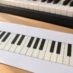 Piano Keyboard Template Printable: How to Choose and Print